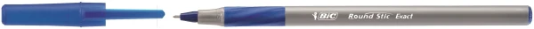 Купить Ручка шарик. "BIC" Round Stic Exact / 918543 / / 879 / сын. (3086123350571)(SC) Артикул: 3086123350571 Фото №3