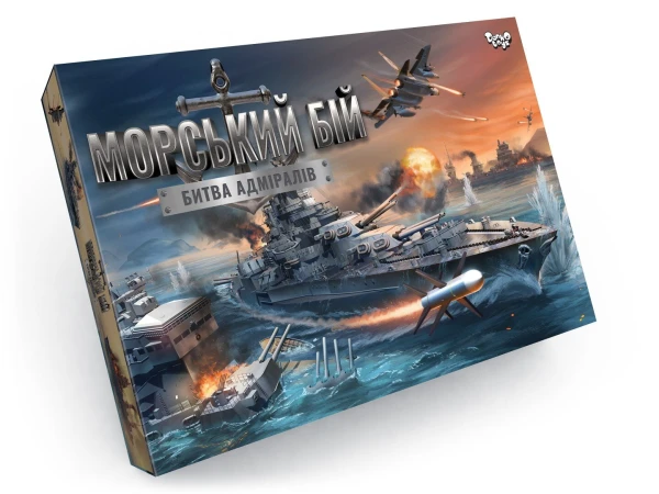Настольная развлекательная игра &quot;Морской бой. Битва адмиралов&quot; G-MB-04U (2000904248667)