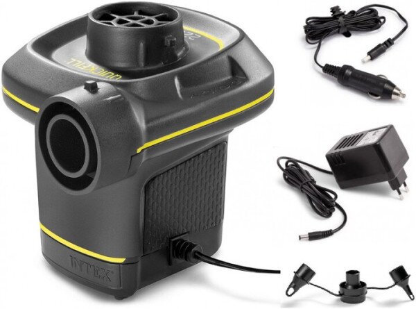 Електронасос від мережі прикурювача Intex 200v/12v 66634 Різнокольоровий