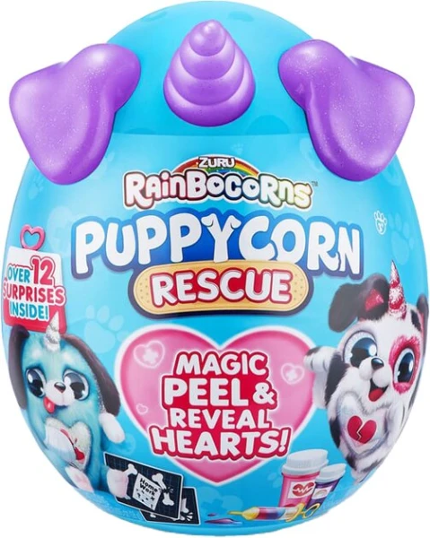 Купить М'яка іграшка-сюрприз Rainbocorn-E Puppycorn Rescue Zuru 9261E​ Артикул: 193052039590 Фото №1