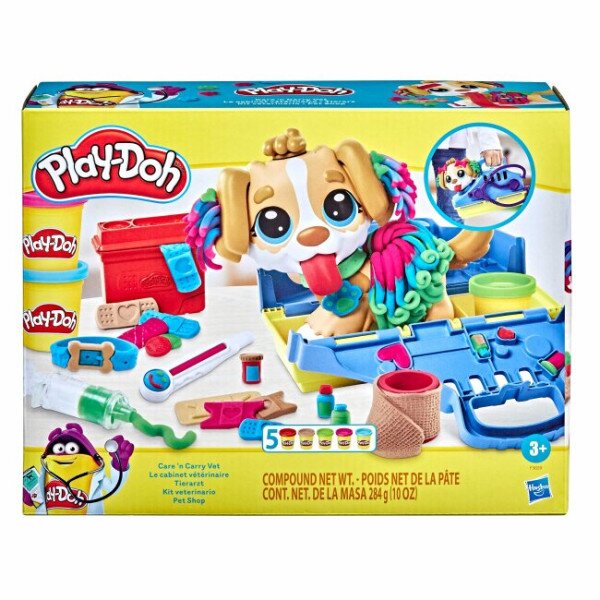 Ігровий набір &quot;Прийом у ветеринара&quot; Play-Doh F3639 Різнокольоровий