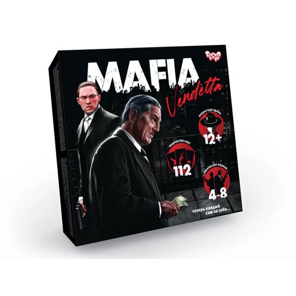 Розважальна гра &quot;MAFIA Vendetta&quot; укр MAF-01-01U (2000903901037)