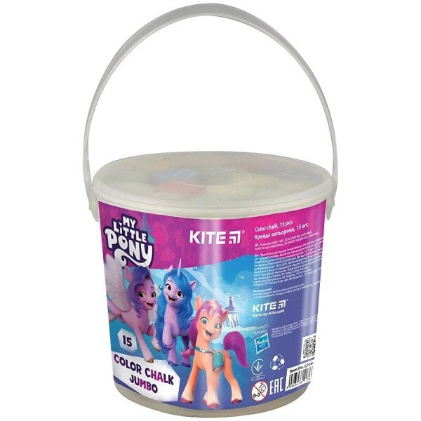 Крейда кольорова Kite LP24-074 Різнокольоровий (4063276176356)(SC)