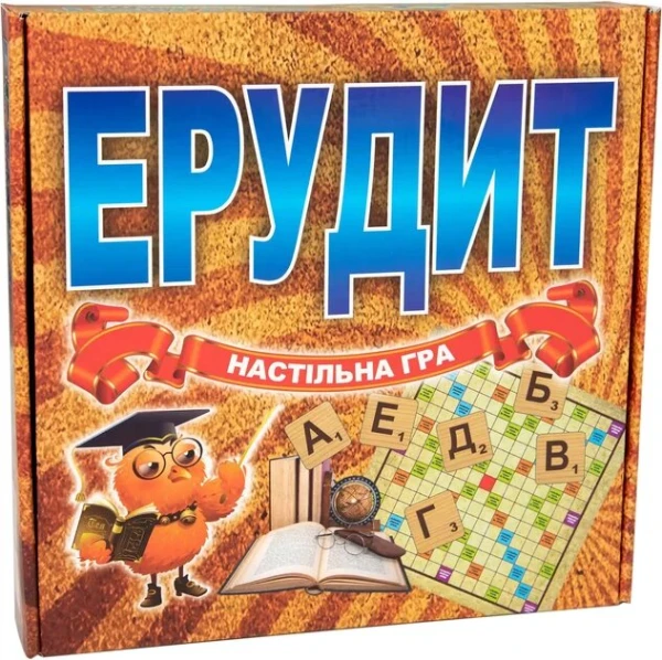 Купить Настольная игра "Эрудит" Strateg 870 Разноцветный Артикул: 4820175990717 Фото №1