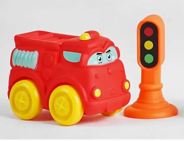 Игрушка Машинка виниловая JZD100 Красный