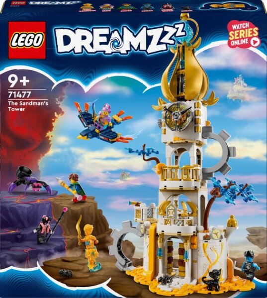 Конструктор LEGO Башня Песчаного человека 71477 723 детали Разноцветный