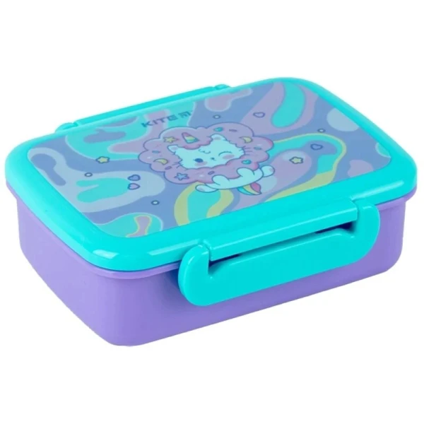 Ланчбокс Rainbow Catcorn Kite K24-160-2 420 мл Разноцветный