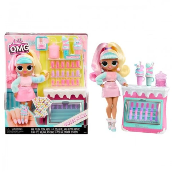 Игровой набор с куклой L.O.L. SURPRISE! серии «O.M.G.» – ЦУКЕРОЧКА 503781 Разноцветный