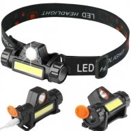 Купити Ліхтарик USB налобний BL-8101 Різнокольоровий Артикул: 2000999347184 Фото №1