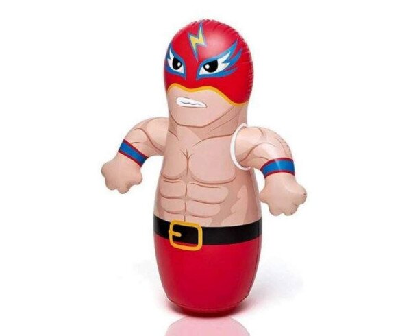 Надувная игрушка Боксер фигура-неваляшка INTEX 44672 Красный