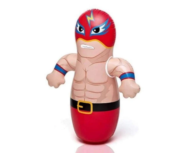 Надувная игрушка Боксер фигура-неваляшка INTEX 44672 Красный