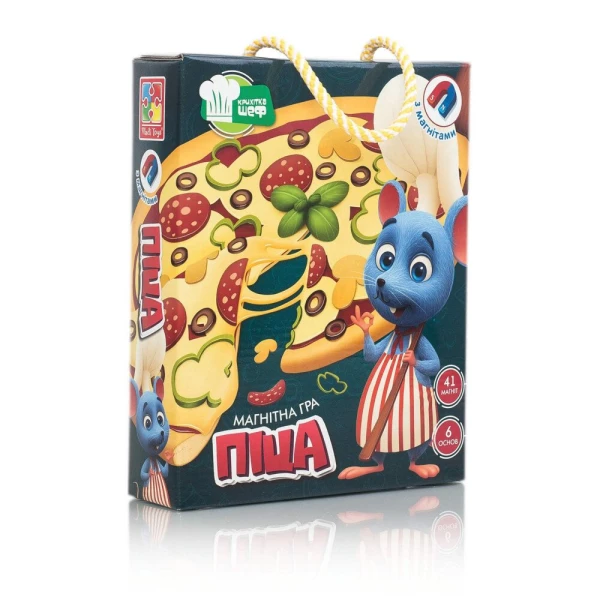 Купить Магнитная игра VLADI TOYS VT3004-02 Пицца Артикул: 4820195053676 Фото №1