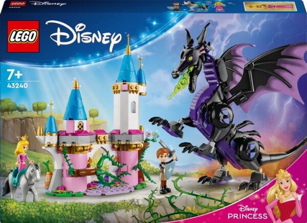 Конструктор LEGO Драконья форма Малефисенты 43240 583 детали Разноцветный