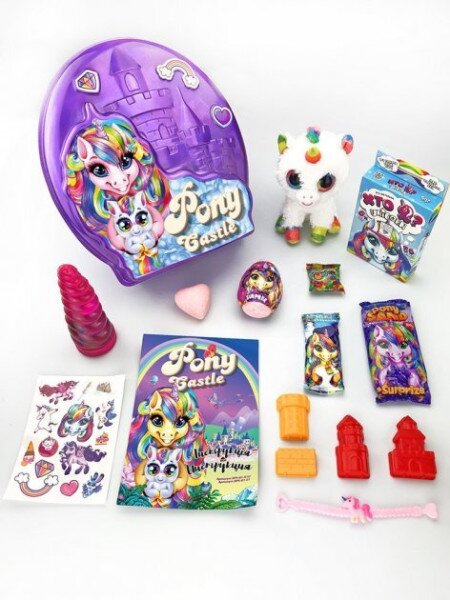 Креативна творчість &quot;Pony Castle&quot; Danko Toys BPS-01-01U (2000989361350)