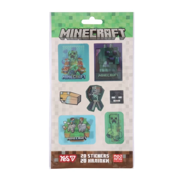 Купить Наклейка «Minecraft Heroes» YES 708530 Разноцветный Артикул: 5056574461308 Фото №2