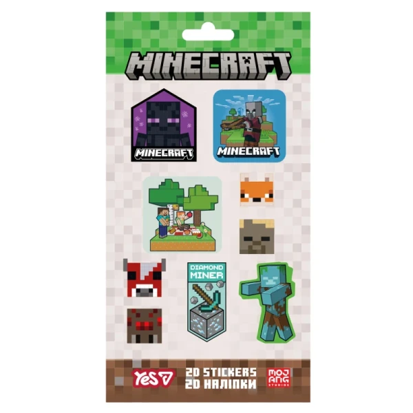 Купить Наклейка 2D "Minecraft Heroes" YES 708531 Разноцветный Артикул: 2000999384820 Фото №1