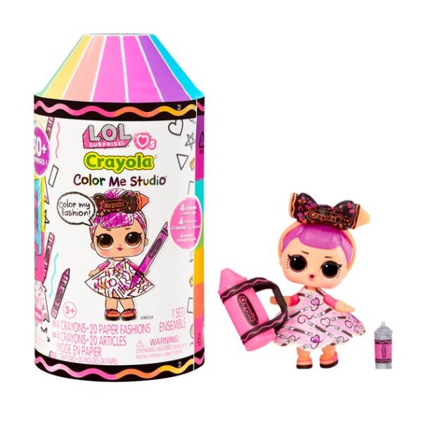 Ігровий набір з лялькою L.O.L. SURPRISE! серії &quot;Crayola&quot; – КОЛЬОРИНКИ 505273 Різнокольоровий
