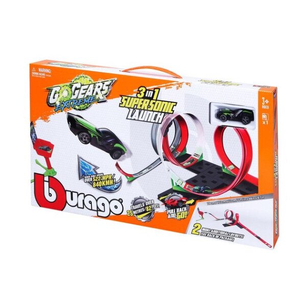 Ігровий набір GoGears Extreme «Надзвуковий запуск 3 в 1» 18-30533 Різнокольоровий