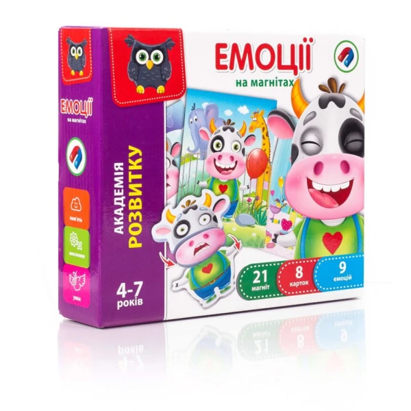 Купить Магнитная игра VLADI TOYS Эмоции VT5422-05 (4820195056813) Артикул: 4820195056813 Фото №1