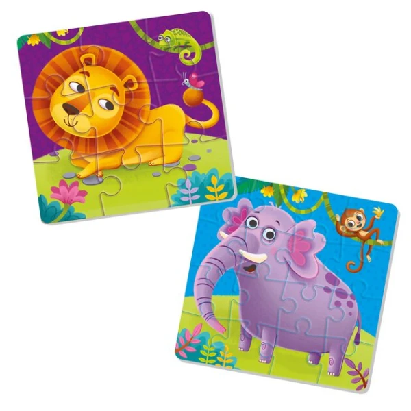 Купить Пазлы Foam puzzles 2in1 «Zoo» RK6050-05 Разноцветный Артикул: 5903858960579 Фото №1