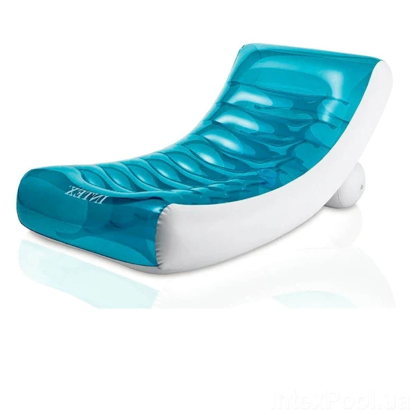 Пляжный надувной шезлонг Intex 58856, 188 х 99 см (6903144618015)