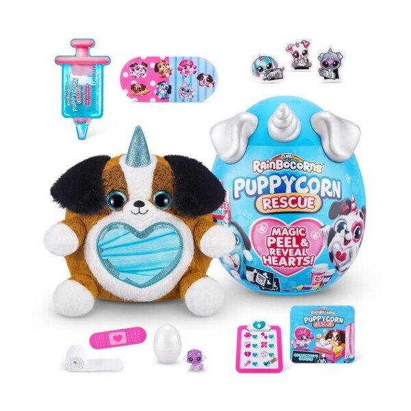 Купити М'яка іграшка-сюрприз Rainbocorn-B Puppycorn Rescue Zuru 9261B Артикул: 193052039576 Фото №2
