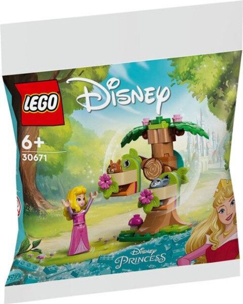 Конструктор LEGO Лісовий ігровий майданчик Аврори 30671 60 деталей Різнокольоровий
