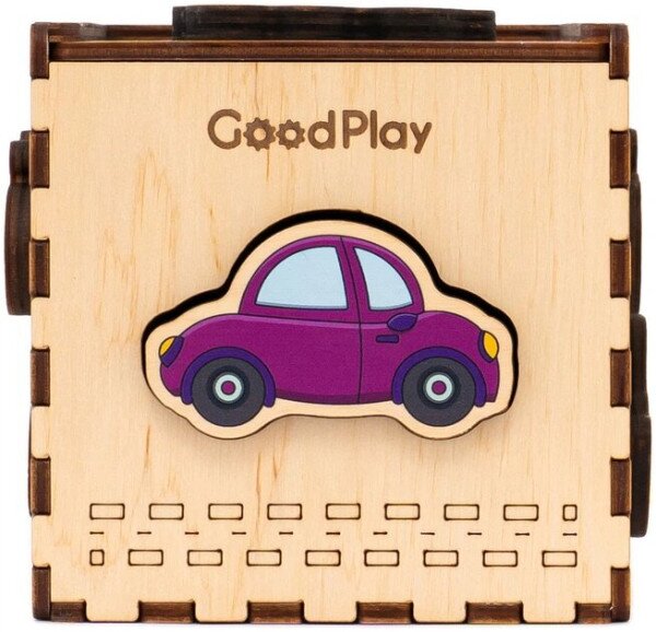 Купить Кубик-сортер "Транспорт" GoodPlay CUB-4-011 Разноцветный Артикул: 4820276870345 Фото №3