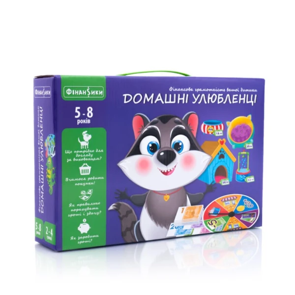 Купити Настільна гра VLADI TOYS Домашні улюбленці VT2312-07 (4820234760275) Артикул: 4820234760275 Фото №1