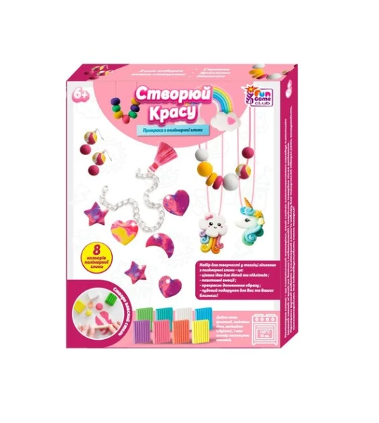 Купить Набор полимерной глины 4FUN Game Club 76948 Разноцветный Артикул: 6945717411869 Фото №1