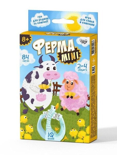 Развлекательная настольная игра &quot;Ферма Mini&quot; G-FM-01 (2000904248612)