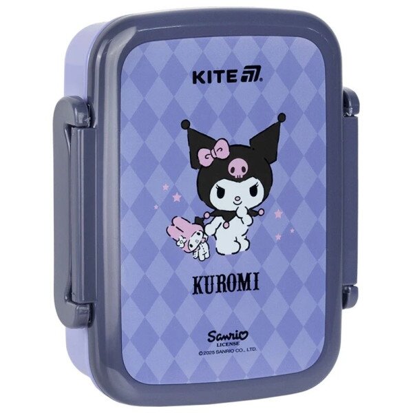 Ланчбокс Kite Kuromi HK25-160-2 420 мл Різнокольоровий
