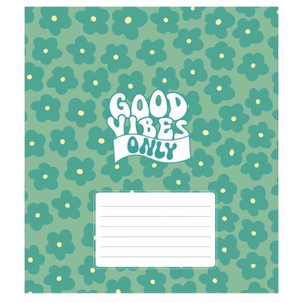 Зошит учнівський &quot;Good vibes only&quot; Star 024-3561K 24 арк. Різнокольоровий