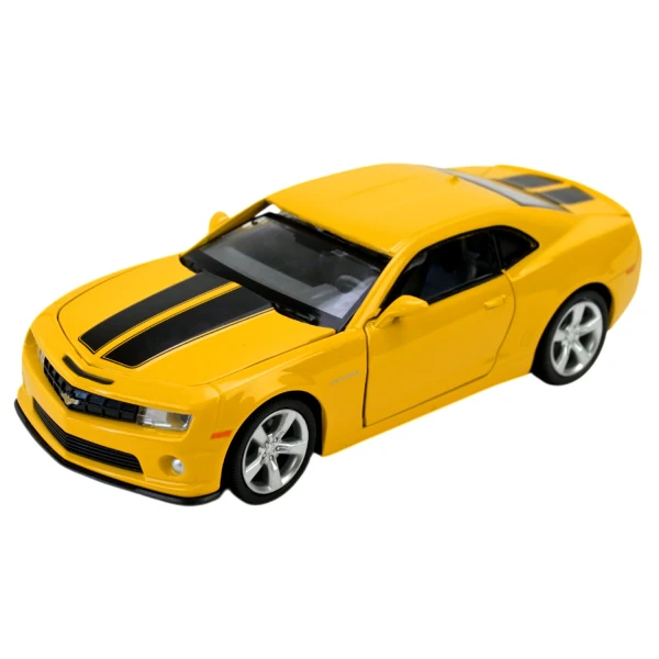 Купить Игрушка Машина Chevrolet Camaro SS АВТОПРОМ 68335 Желтый Артикул: 6906231362075 Фото №2