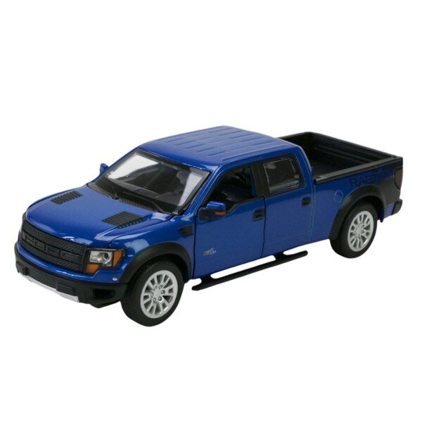 Купить Игрушка Машина Ford F-150 SVT Raptor АВТОПРОМ 68363 Синий Артикул: 2000999352157 Фото №1