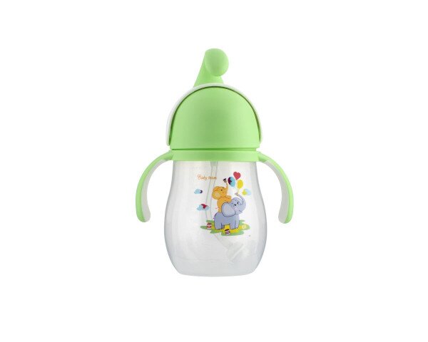 Поїльник з трубочкою BABY TEAM 5009 320 мл Зелений (4824428050098)