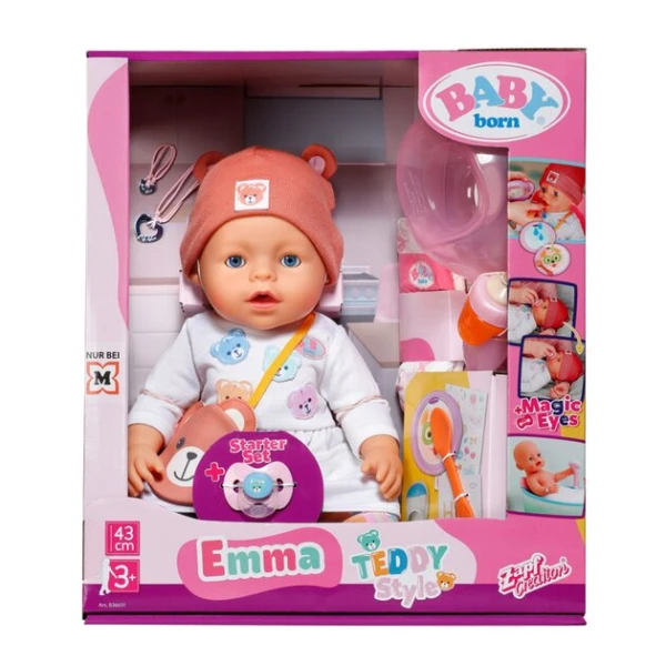 Лялька &quot;Емма-Тедді&quot; BABY BORN 836651 43 см Різнокольоровий