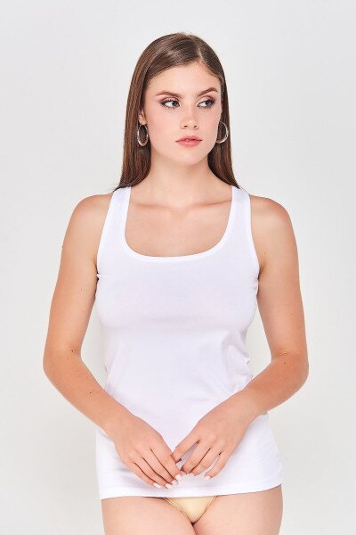 Майка жіноча, 2XL OZKAN 23320 Білий (2000903387060A)