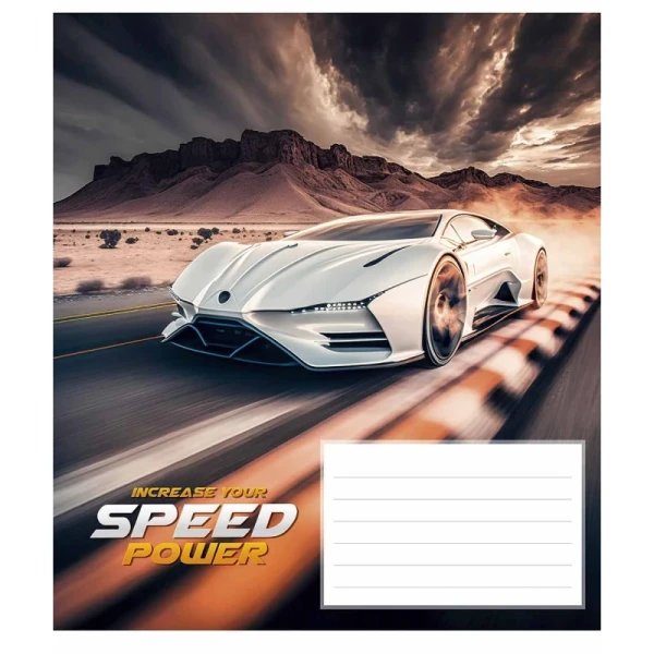 Зошит учнівський &quot;Speed power&quot; Star 024-3297K 24 арк. Різнокольоровий