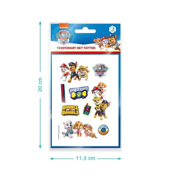 Купить Набор детских татуировок "Paw Patrol" Dodo 200435 Разноцветный Артикул: 4823115907851 Фото №3