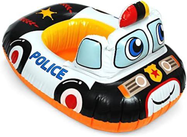 Надувний плотик Intex 59586 89-74см Чорний