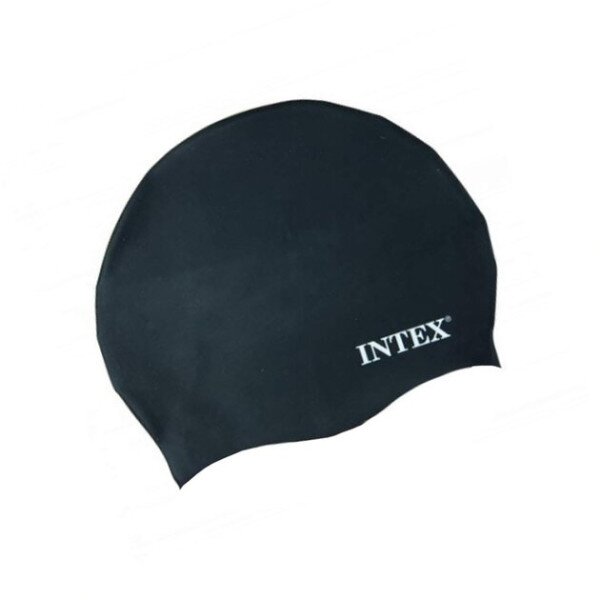 Силіконова плавальна шапочка Intex 55992 Чорний
