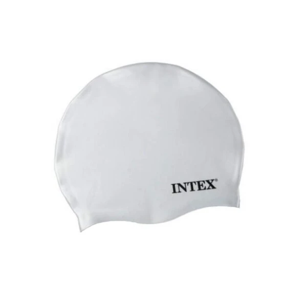 Силіконова плавальна шапочка Intex 55992 Білий