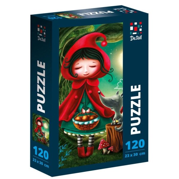 Пазл &quot;A girl and the wolf&quot; De.tail Vladi Toys DT100-11 (5903858961866)