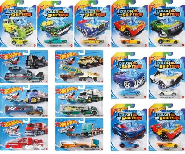 Машинка Hot Wheels &quot;Зміни колір&quot; BHR15 Різнокольоровий