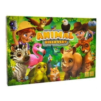 Настольная игра &quot;Animal Discovery&quot; Danko Toys G-AD-01-01U (2000989361329)