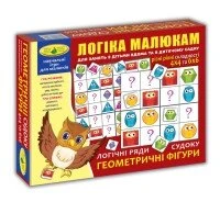 Купить Игра "Логические ряды. Геометрические фигуры. Судоку" 2746 (4820121182746) Артикул: 4820121182746 Фото №1