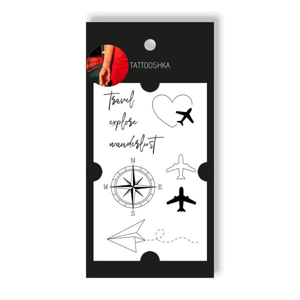 Тату &quot;Путешествия&quot; L-2 (5805800010168)