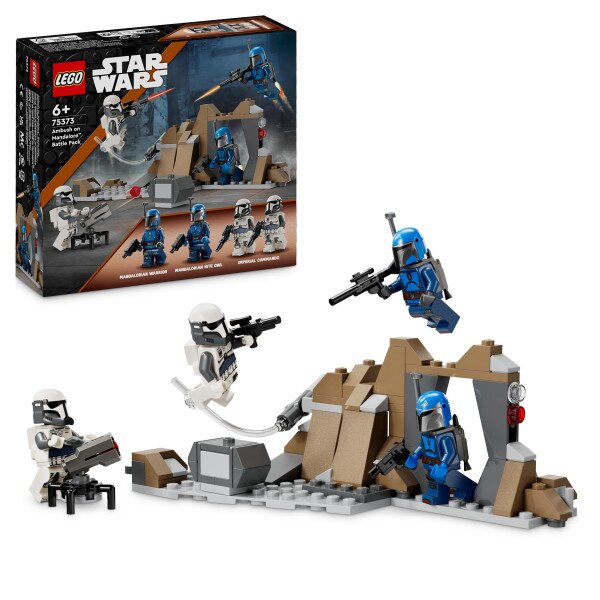 Конструктор LEGO Бойовий комплект &quot;Засідка на Мандалорі&quot; 75373 109 деталей Різнокольоровий