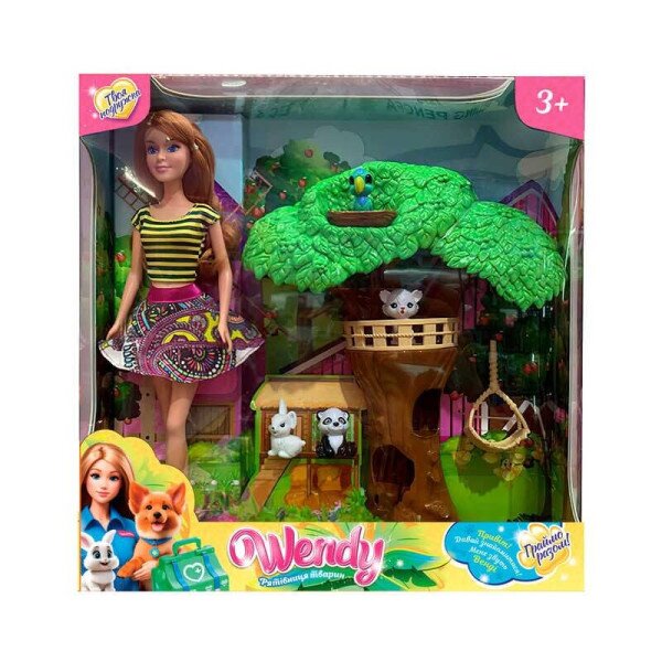 Игрушка Кукла &quot;Wendy&quot; &quot;Спасительница животных&quot; 58433 30 см Разноцветный